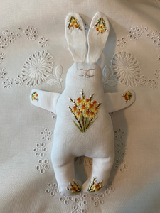 Dilys Embroidered Bunny