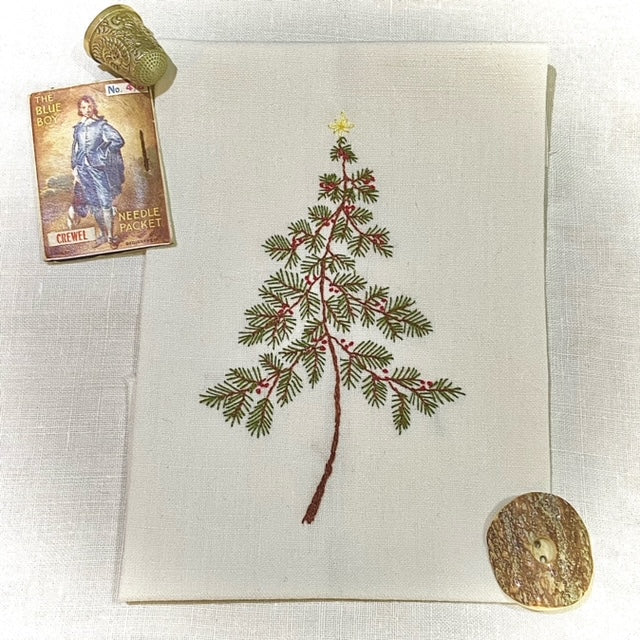 Winter Tree Embroidery Kit